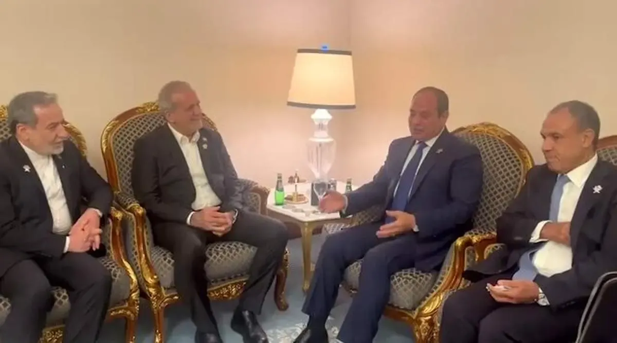 بیانیه ریاست‌ جمهوری مصر درباره دیدار با پزشکیان