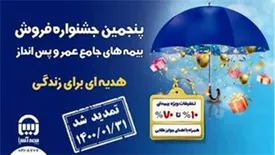 پنجمین جشنواره فروش بیمه های جامع عمر و پس انداز بیمه آسیا تمدید شد