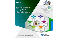 افزایش خدمات نرم افزار فام  موسسه اعتباری ملل