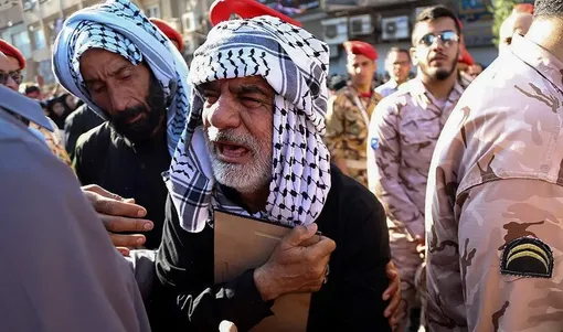 تشییع شهدای حادثه تروریستی اهواز/ عکس : محمد حسن عامری