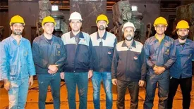 ثبت رکورد تولید پروفیل میلگرد آجدار سایز ۲۲ در ذوب آهن اصفهان