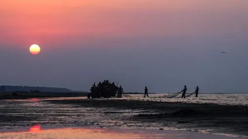 روزی حلال در تور صیادان گلستان/ عکاس : فائزه کابلی