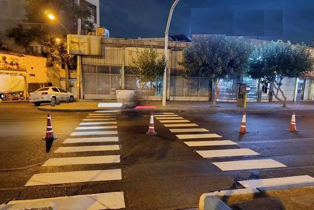 127 هزار متر طول از معابر منطقه 2 خط کشی ترافیکی شد