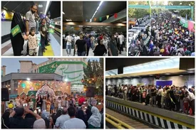 سرویس‌دهی رایگان مترو به شرکت‌کنندگان در جشن غدیر