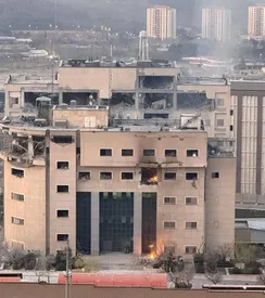 حمله به بزرگراه ارتش تهران در اولین ساعات پنجشنبه/ تصاویر