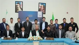 تجلیل مدیرعامل همراه اول از قهرمانان کشتی کشور