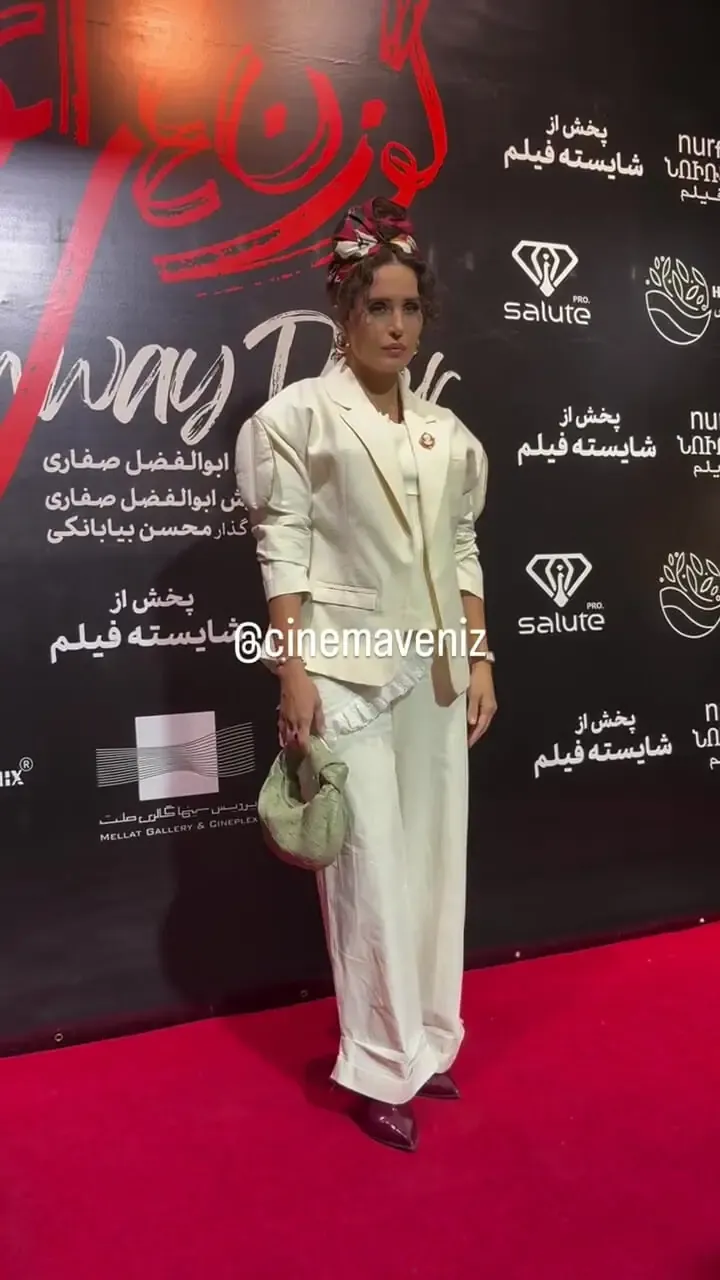 الناز شاکردوست با یک استایل عجیب سوژه عکاسان شد /ببینید