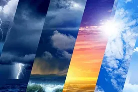 رگبار باران و تگرگ در این مناطق / هوای ۶ استان از دوشنبه خنک‌ می‌شود