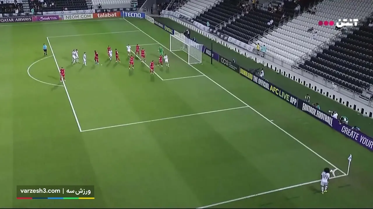 گل اول السد قطر به پرسپولیس/ ببینید