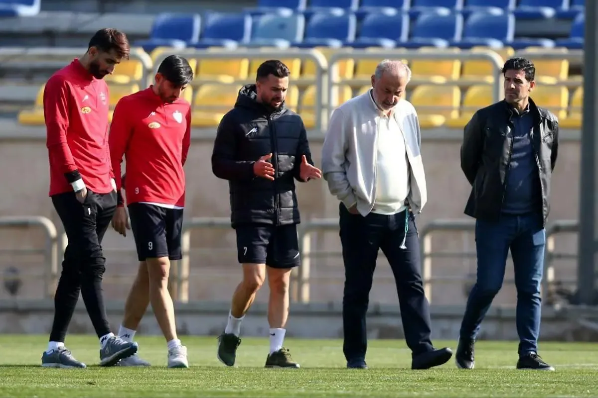 صحبتهای سه ستاره پرسپولیس با درویش /عکس