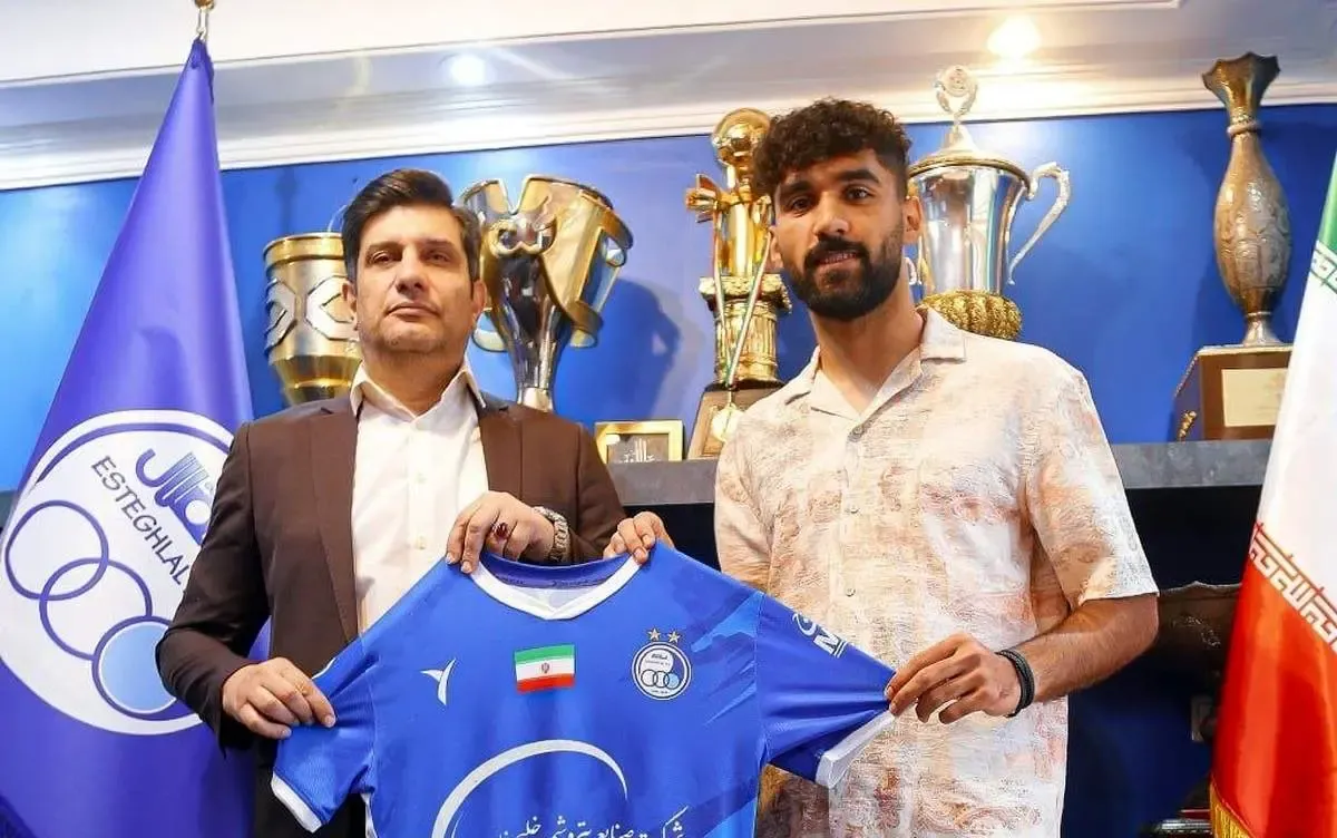 سامان فلاح: خیلی خوشحالم در باشگاه بزرگ استقلال هستم