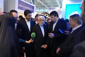 میزبانی بانک صادرات ایران از معاون اول رئیس‌جمهور در نمایشگاه الکامپ