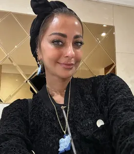 نفیسه روشن سیاه‌پوش شد+ عکس