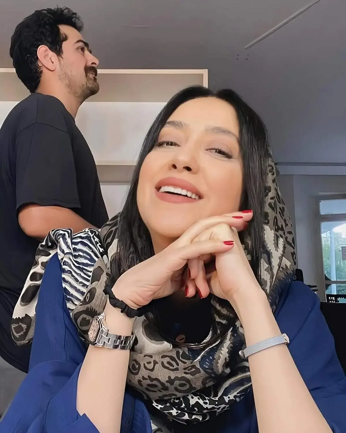 تصاویری پربازدید از پشت‌ صحنه سریال آبان