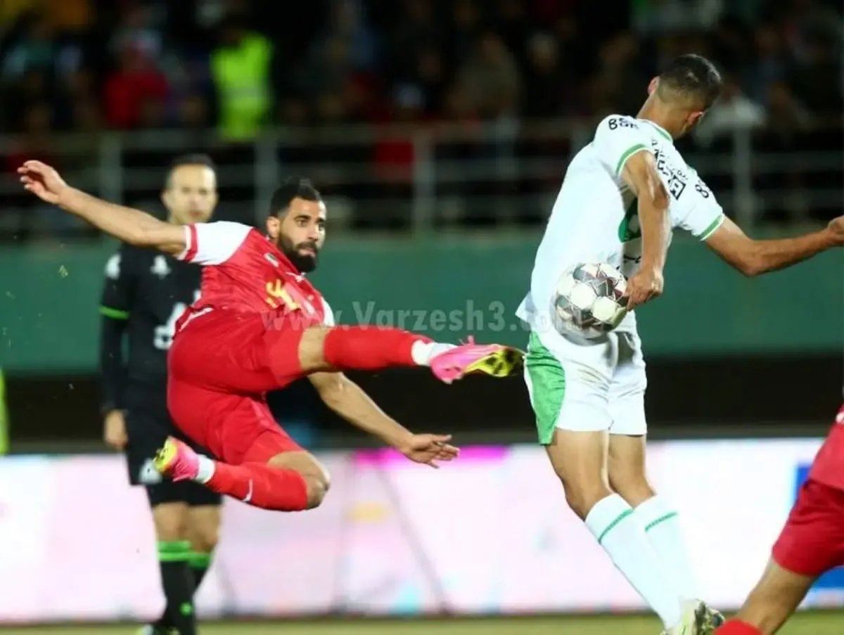 پنالتی پرسپولیس مقابل آلومینیوم گرفته نشد؛ کارشناسی داوری