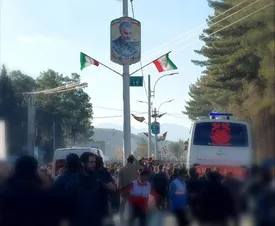 غم مردم کرمان به روایت تصاویر