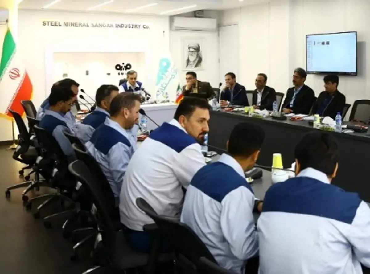 حضور تیم ارزیابی فولاد مبارکه در شرکت فولاد سنگان