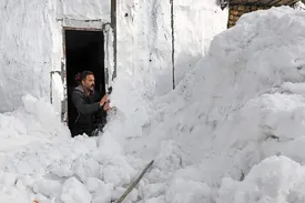 ۱۵ سانتی‌متر برف در کوهرنگ نشست