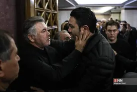 جواد نکونام بعد از افتضاح استقلال برای اولین بار آفتابی شد!/ تصاویر