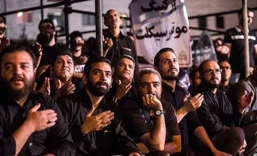 عزاداری محرم در هیات ریحانه الحسین(ع) / عکس : عرفان کوچاری