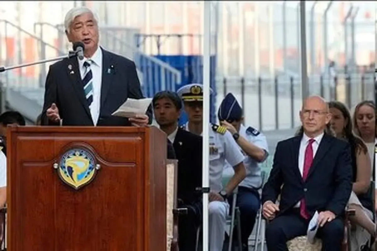 اتهام زنی به ایران در نشست نشست وزیران دفاع ژاپن و انگلیس