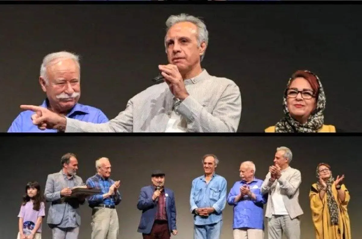 عمو فیتیله‌ای و مجید قناد آشتی کردند/ عکس