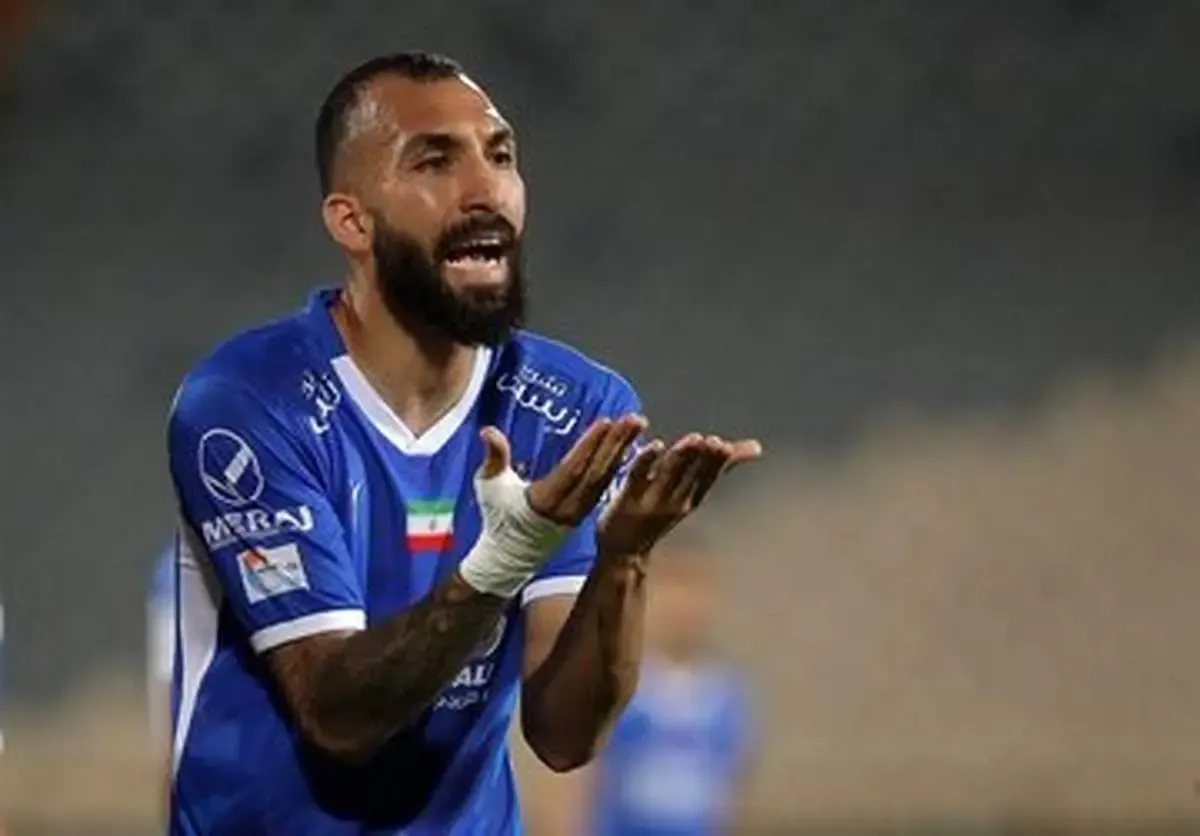 درگیری یک استقلالی با روزبه چشمی به فضای مجازی کشید/ عکس