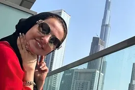 استوری جنجالی نفیسه روشن درباره سفرش به دبی