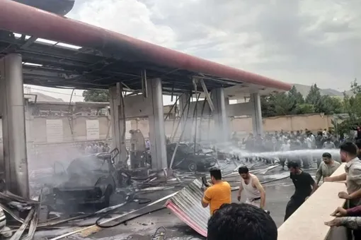 جزئیات انفجار جایگاه سی‌ان‌جی در غرب کشور