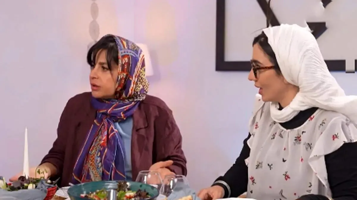 ببینید/ حرکت چندش آور خانم بازیگر هنگام غذا خوردن