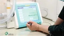 اهدای دستگاه ویژه بیماران تنفسی و کرونایی به بیمارستان کودکان مفید