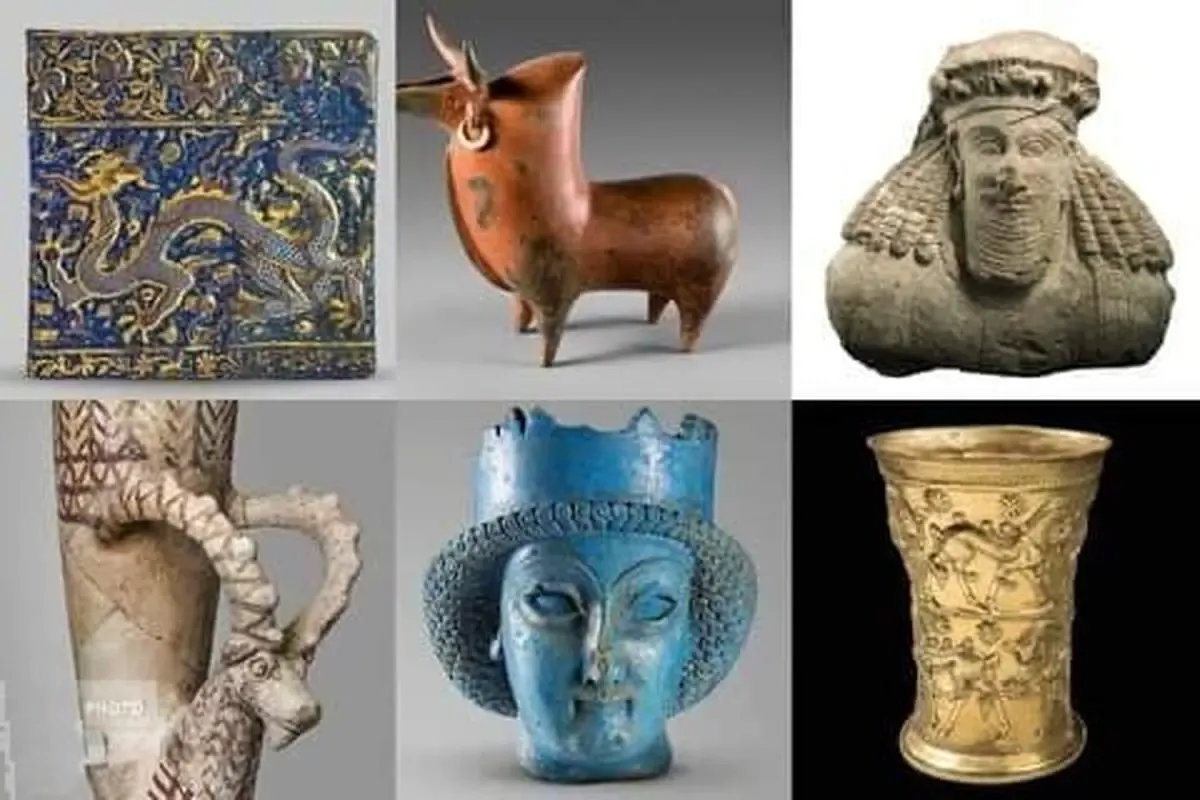 ۲۱۱ شیء تاریخی ایران در چین به نمایش در می آیند