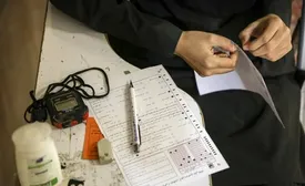 از عجایب جاسازی تقلب کنکور!