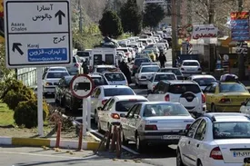 آخرین وضعیت ترافیکی محورهای شمالی و محورهای منتهی به مرزهای غربی کشور