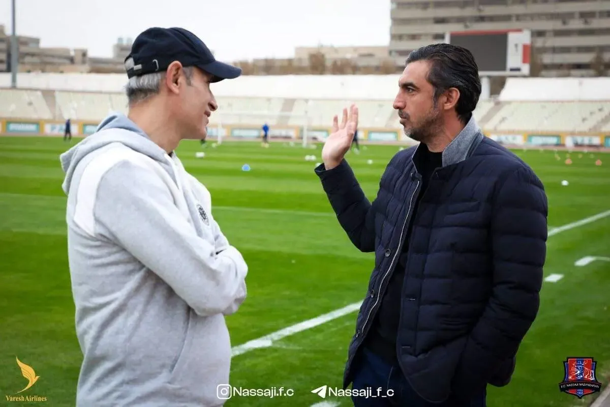 تصاویر دیدار صمیمی گل‌محمدی با گلر استقلالی