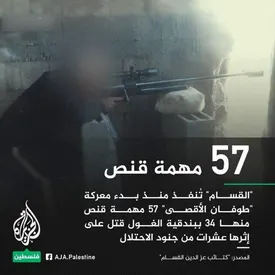 57عملیات تک‌تیراندازی قسام در نبرد طوفان الاقصی