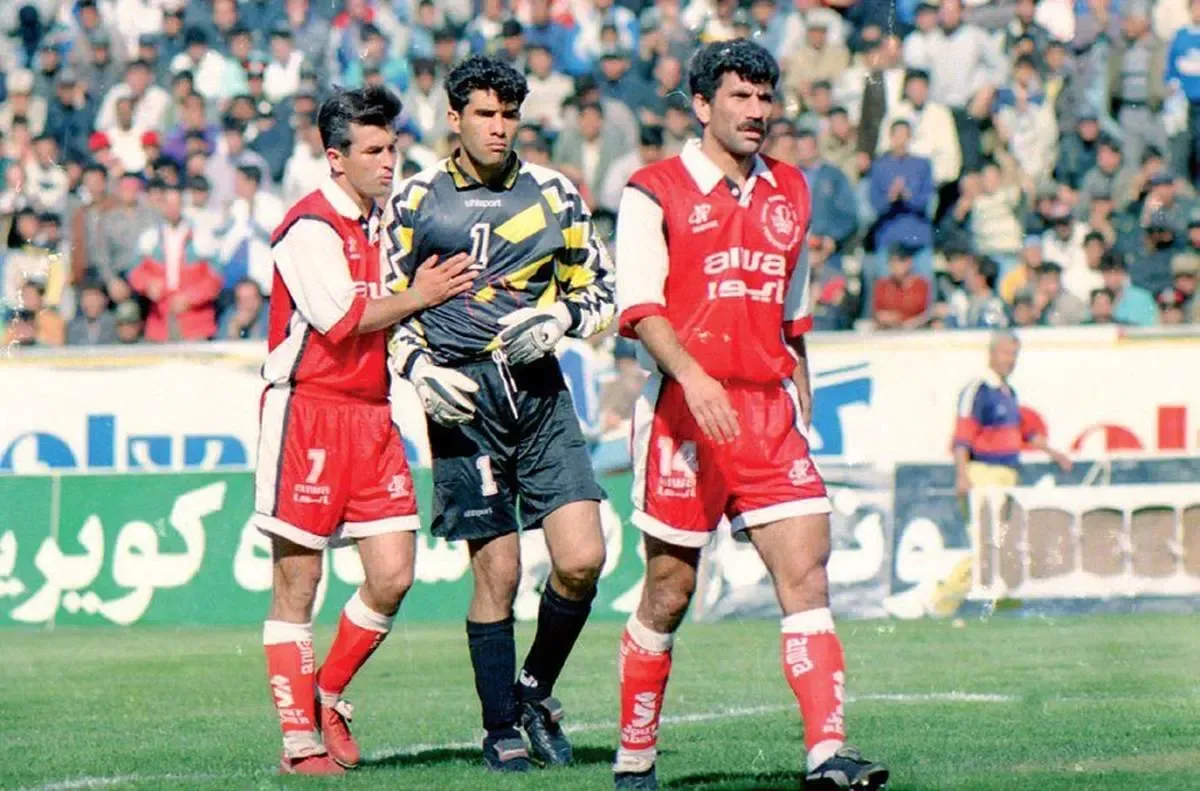 عکس/ آخرین قاب عقاب آسیا در زمین فوتبال