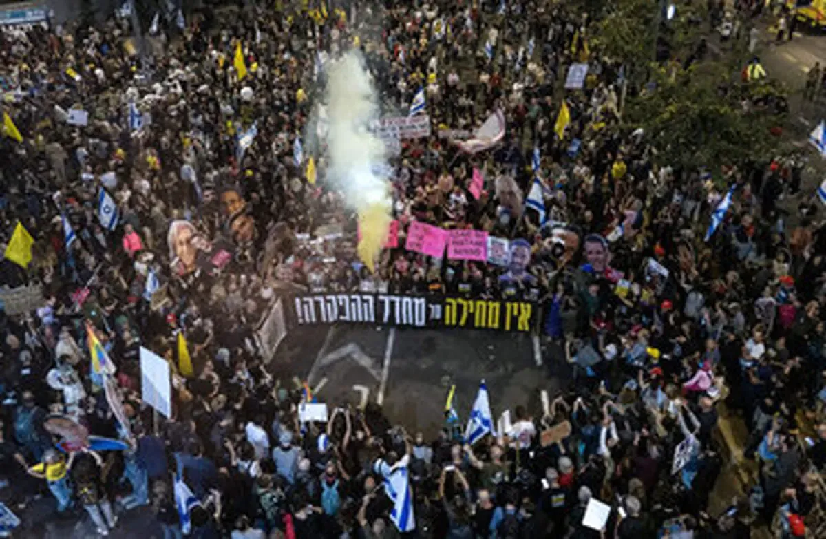 ادعای مضحک وزیر اسرائیلی/ معترضان از ایران پول دریافت می‌کنند!