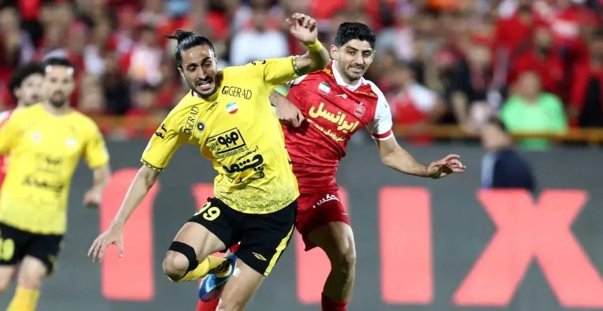 درخواست آتش بس یک استقلالی بین پرسپولیس و سپاهان/ عکس