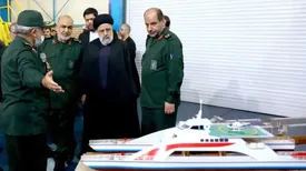 بازدید رئیس جمهور از دستاوردهای دانشگاه امام حسین(ع)