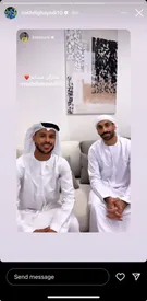 عکس/ تیپ متفاوت مهدی قایدی با لباس عربی!