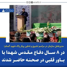 در 8 سال دفاع مقدس شهدا با باور قلبی در صحنه حاضر شدند