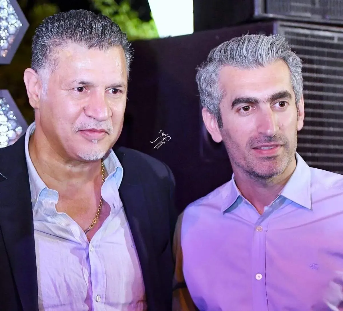 علی دایی با جنتلمن استقلال عکس گرفت/ ببینید