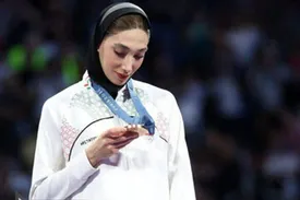 طلای مبینا نعمت زاده با شکست ناهید کیانی