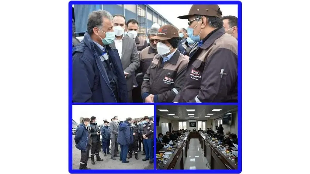 بازدیدمعاون وزیر صمت  از مجموعه کارخانجات مجتمع اپال پارسیان