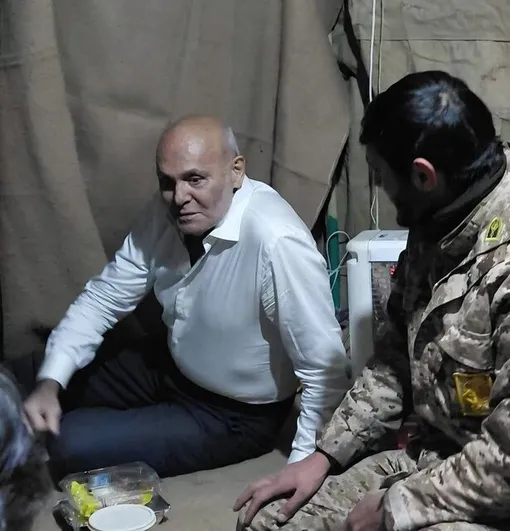 جمشید هاشم‌پور در ایست بازرسی پایتخت