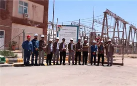 آیین بهره برداری از بالابر بوم عایق خط گرم شرکت آلومینای ایران