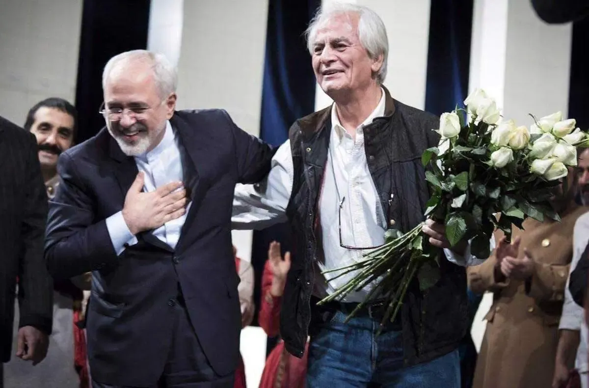 جشن تولد ساده جواد ظریف/ عکس