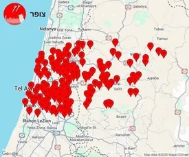 موج جدید حمله موشکی ایران / انفجار در تل‌آویو و فعال شدن آژیر‌ها در ۱۶۰ نقطه