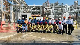 مانور سطح یک شرایط اضطراری درشرکت پتروشیمی پارس برگزار شد+تصاویر